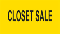 CLOSET SALE